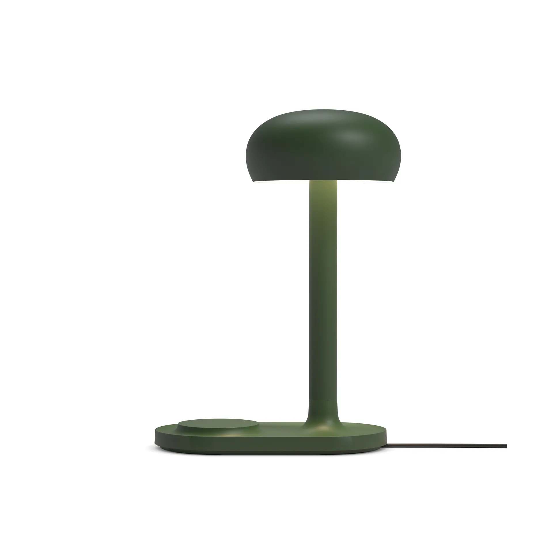 Emendo tafellamp met Qi-oplader, Emerald green Eva Solo