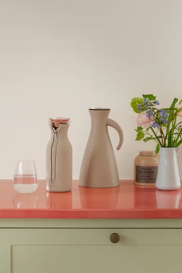 Eva Solo koelkastkaraf met geweven hoes - Caramel crème - Eva Solo