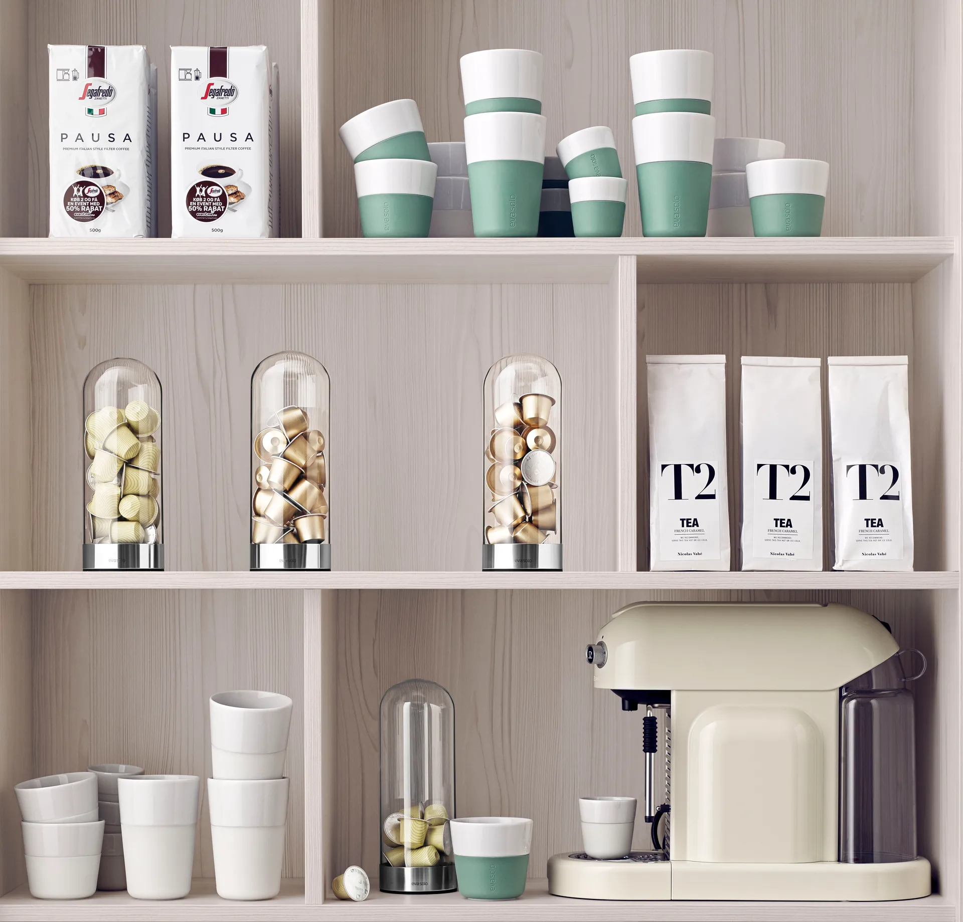 Eva Solo koffiecupdispenser, Ø 7,9 cm. Eva Solo