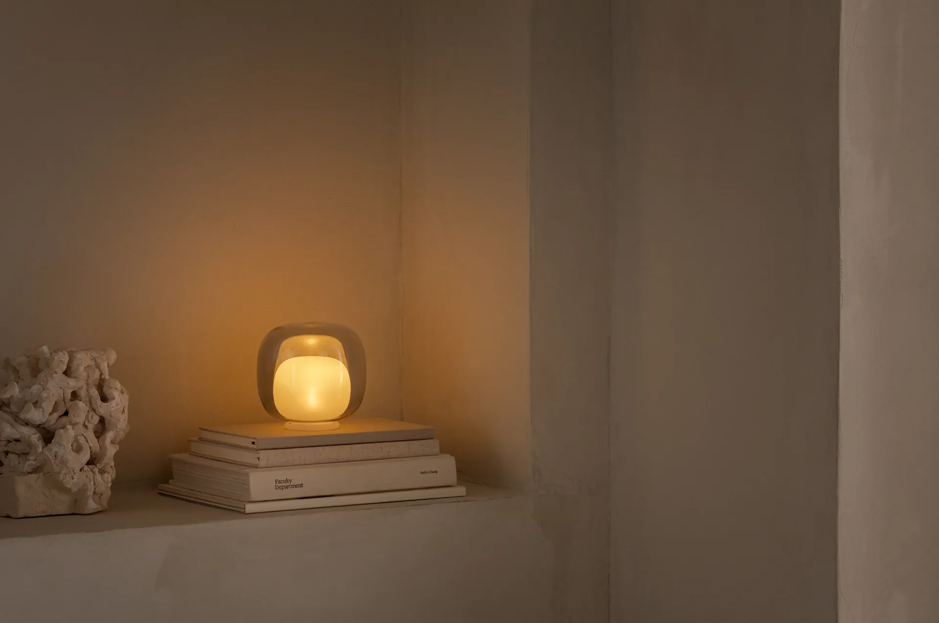 Eva Solo ledlampje Ø12 cm, Rookglas Eva Solo