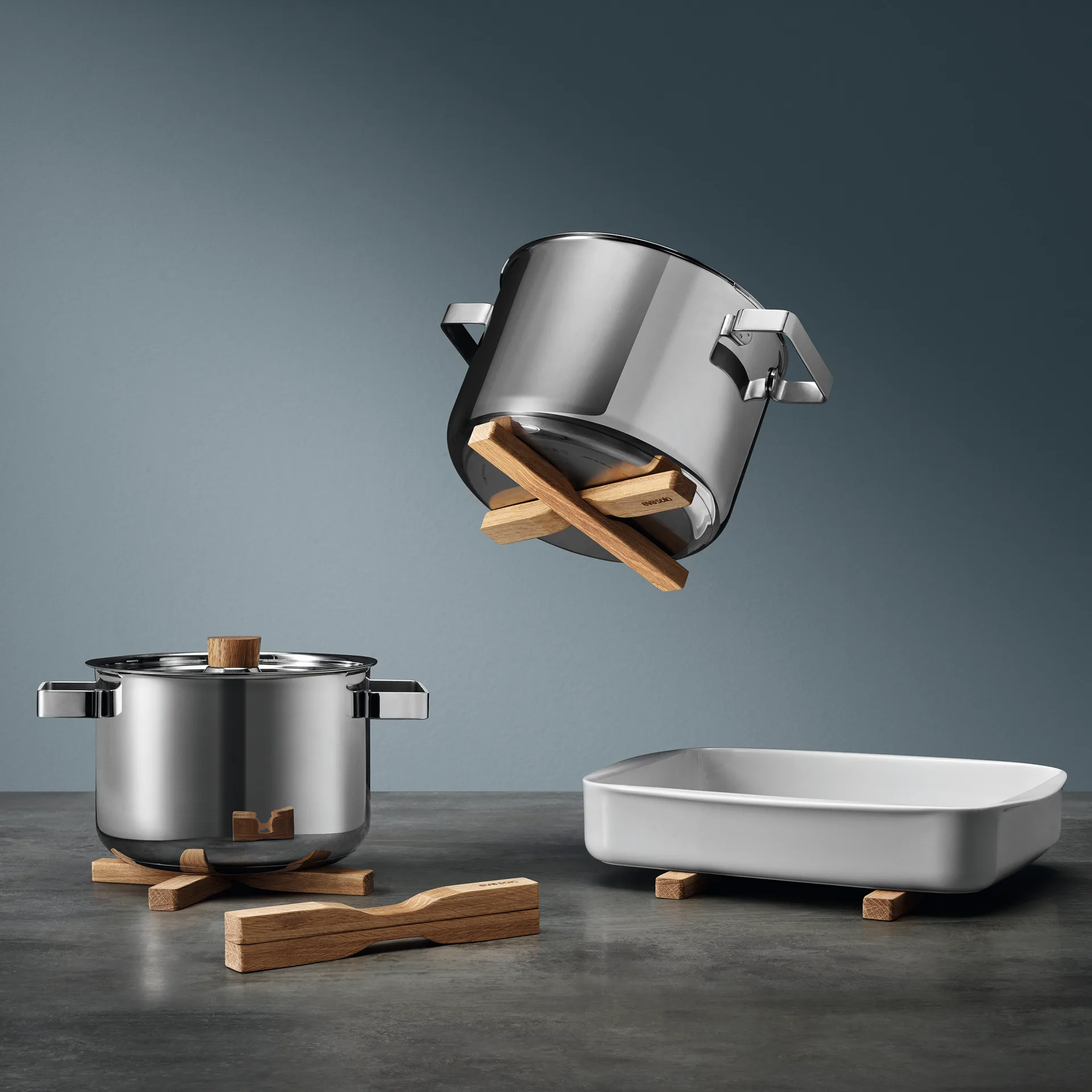 Eva Solo magnetische pannenonderzetter oak, Bruin Eva Solo