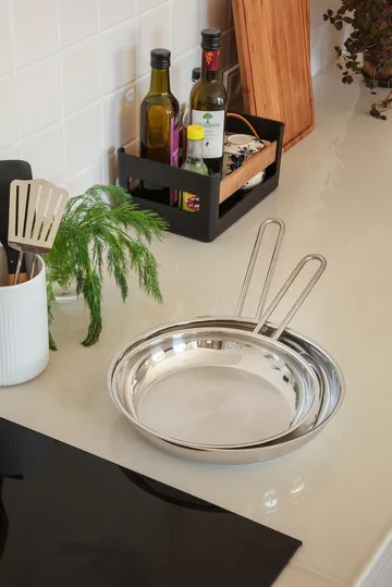 Eva Solo steel base koekenpan - Roestvrij staal, Ø28 cm - Eva Solo