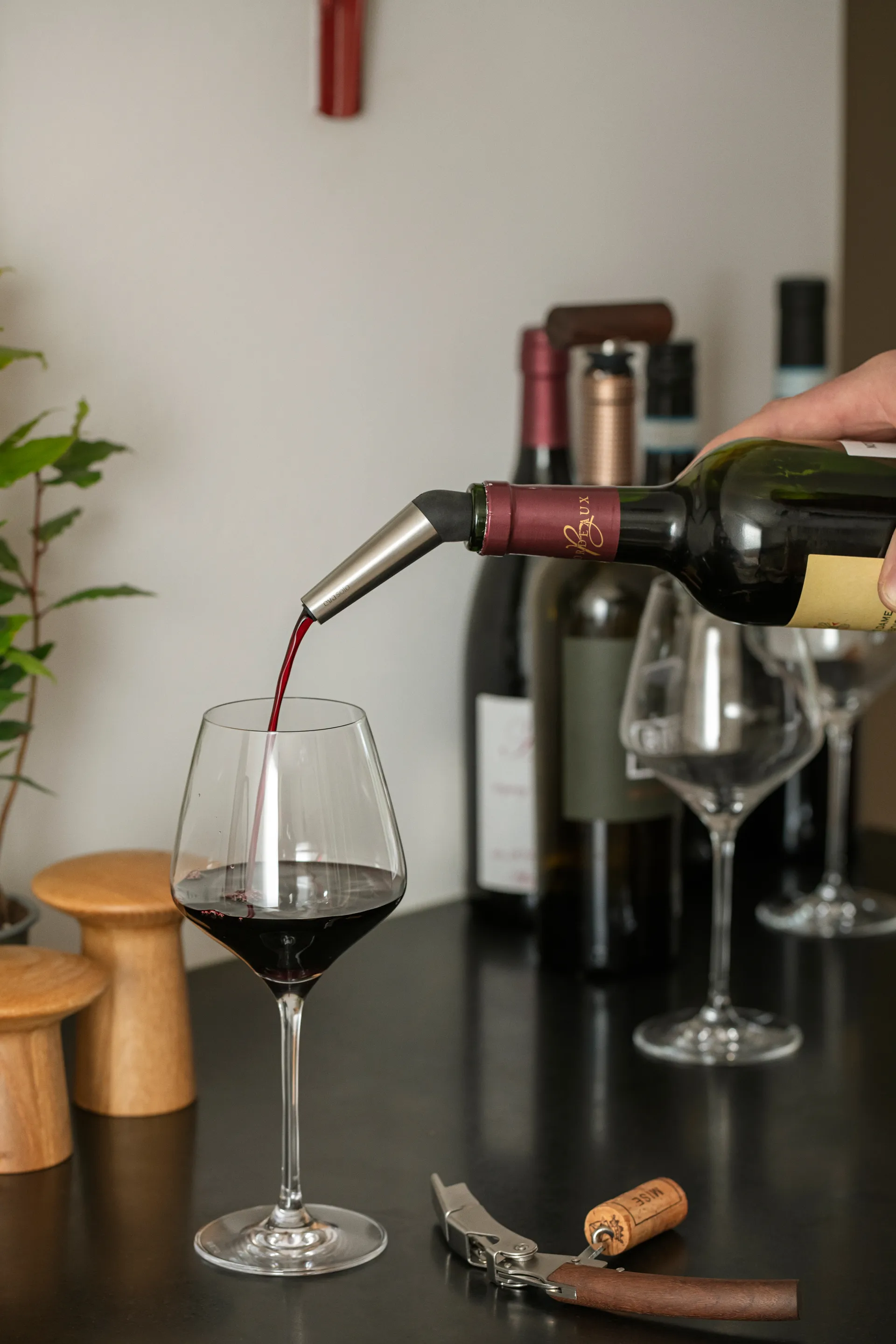 Eva Solo windafvoerstopper, Zwart-zilver Eva Solo