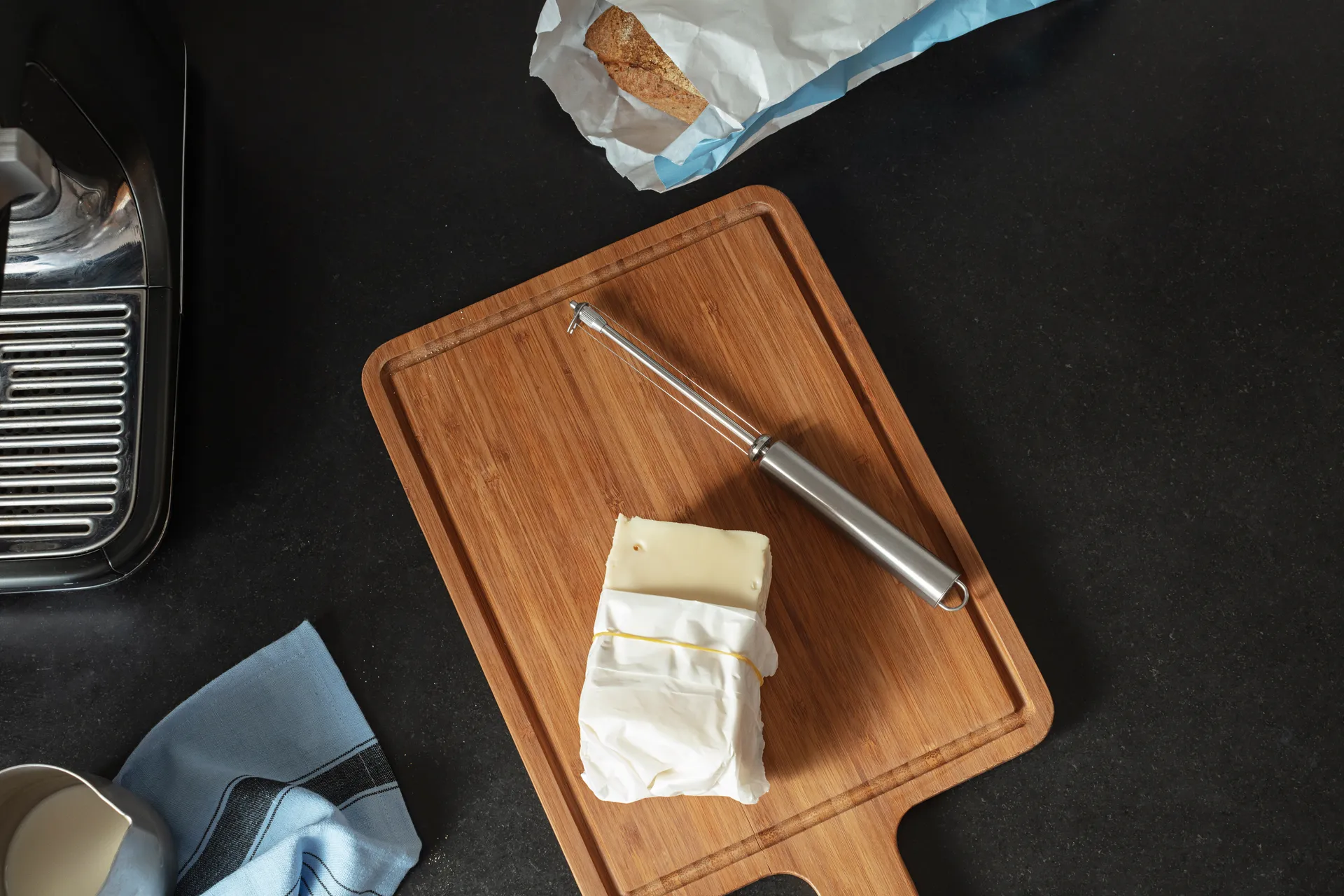 Eva Trio kaassnijder, Roestvrij staal Eva Solo