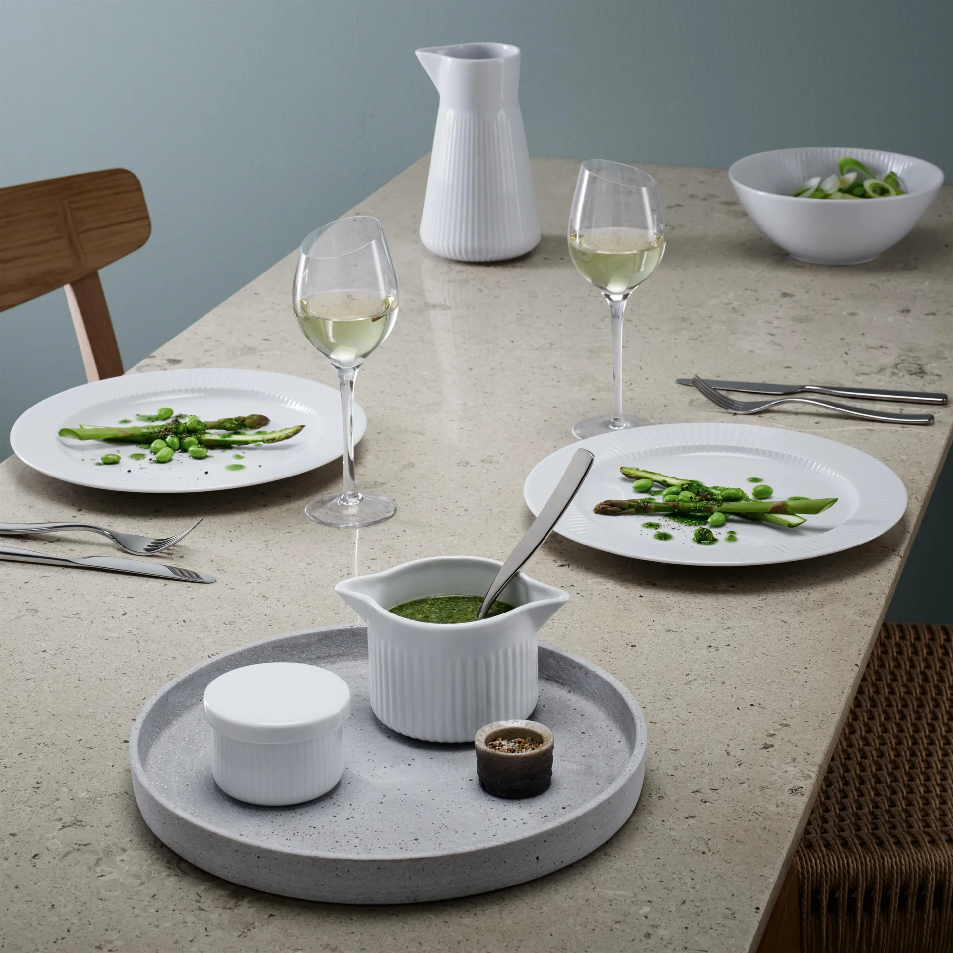 Eva Trio Legio Nova sauskan, wit Eva Solo