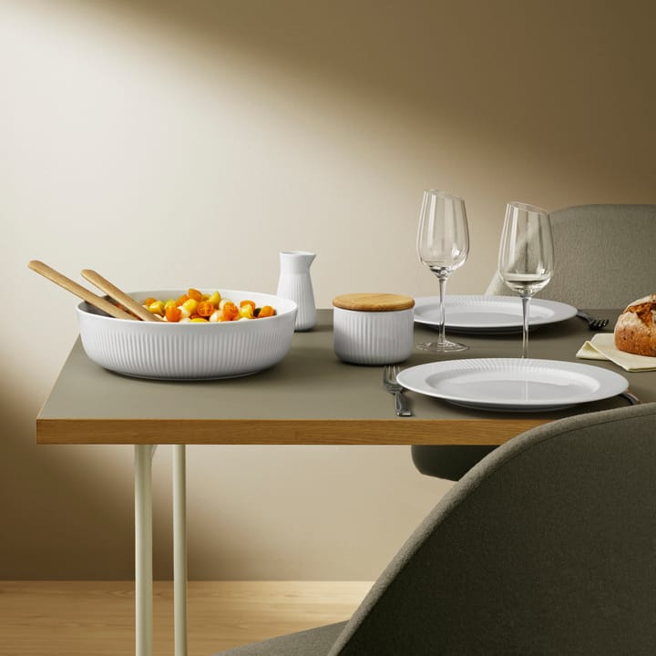 Eva Trio Legio Nova zoutpot met lepel , Wit Eva Solo