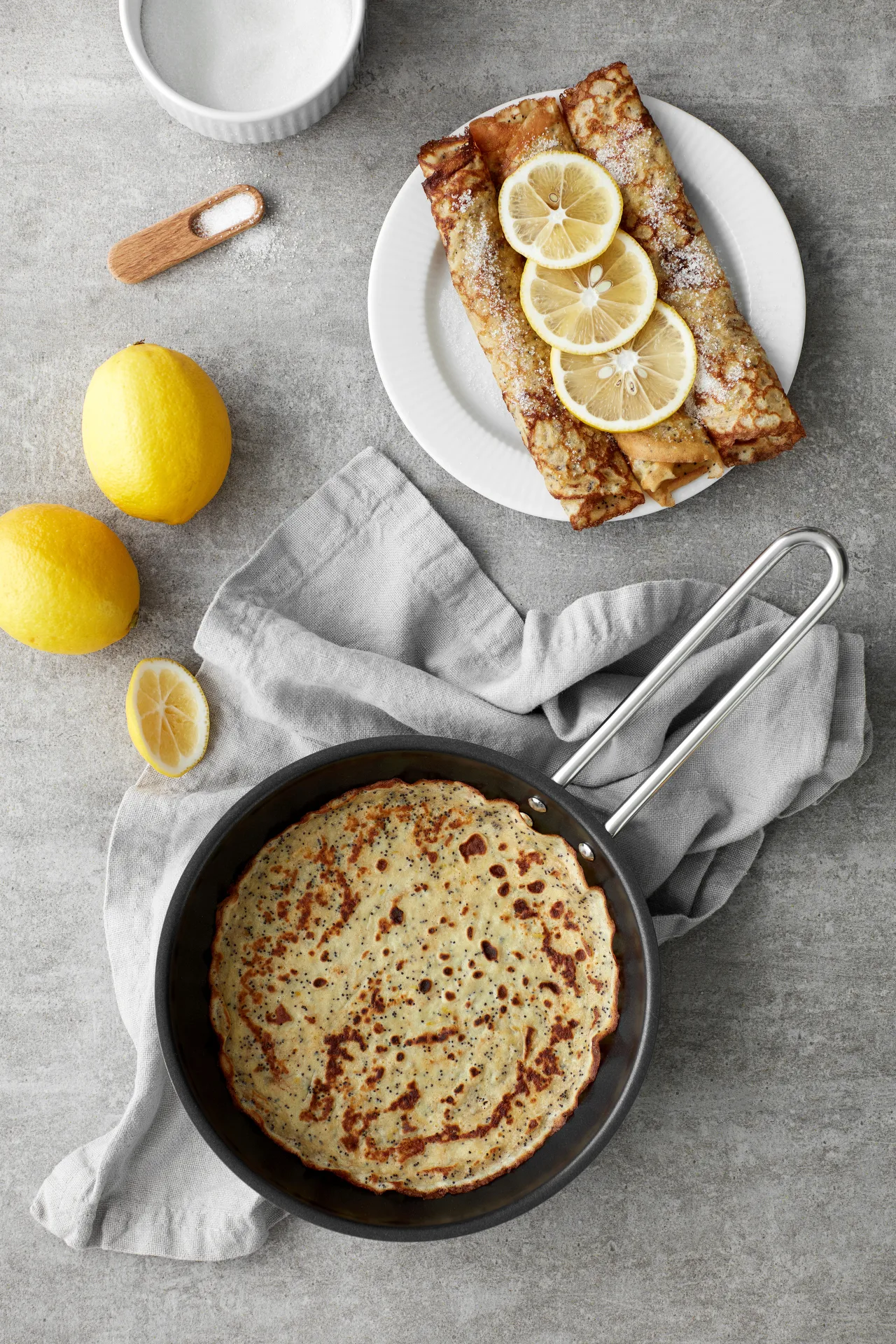 Eva Trio RVS Slip-Let koekenpan, 24 cm Eva Solo