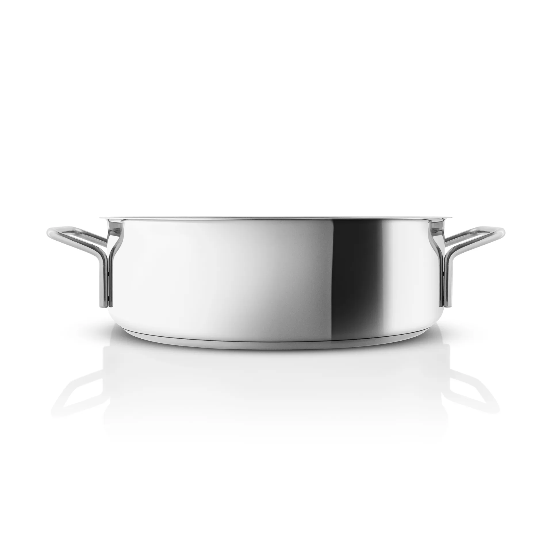 Eva Trio Stainless Steel sauteerpan 2 handvatten, Ø28 cm Eva Solo
