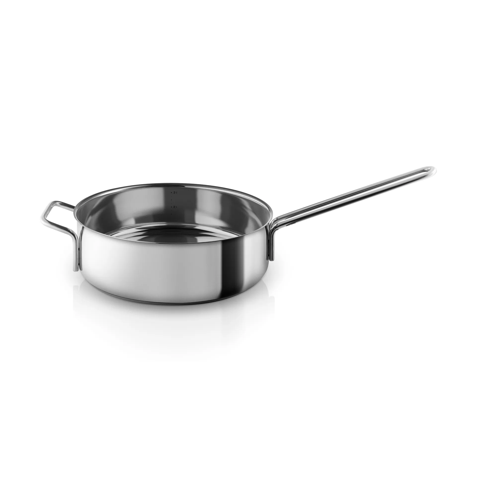 Eva Trio Stainless Steel sauteerpan, 24 cm Eva Solo