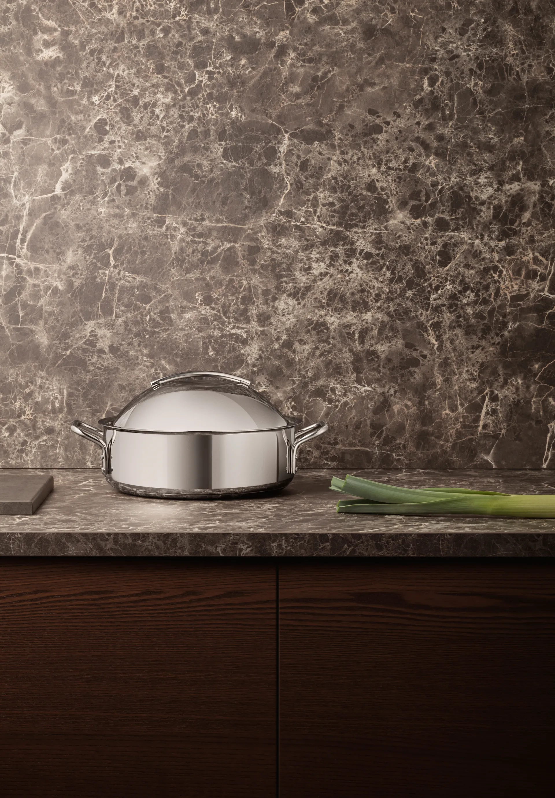 Eva Trio Stainless Steel Slip-Let  keramische braadpan, 3,5 L Eva Solo