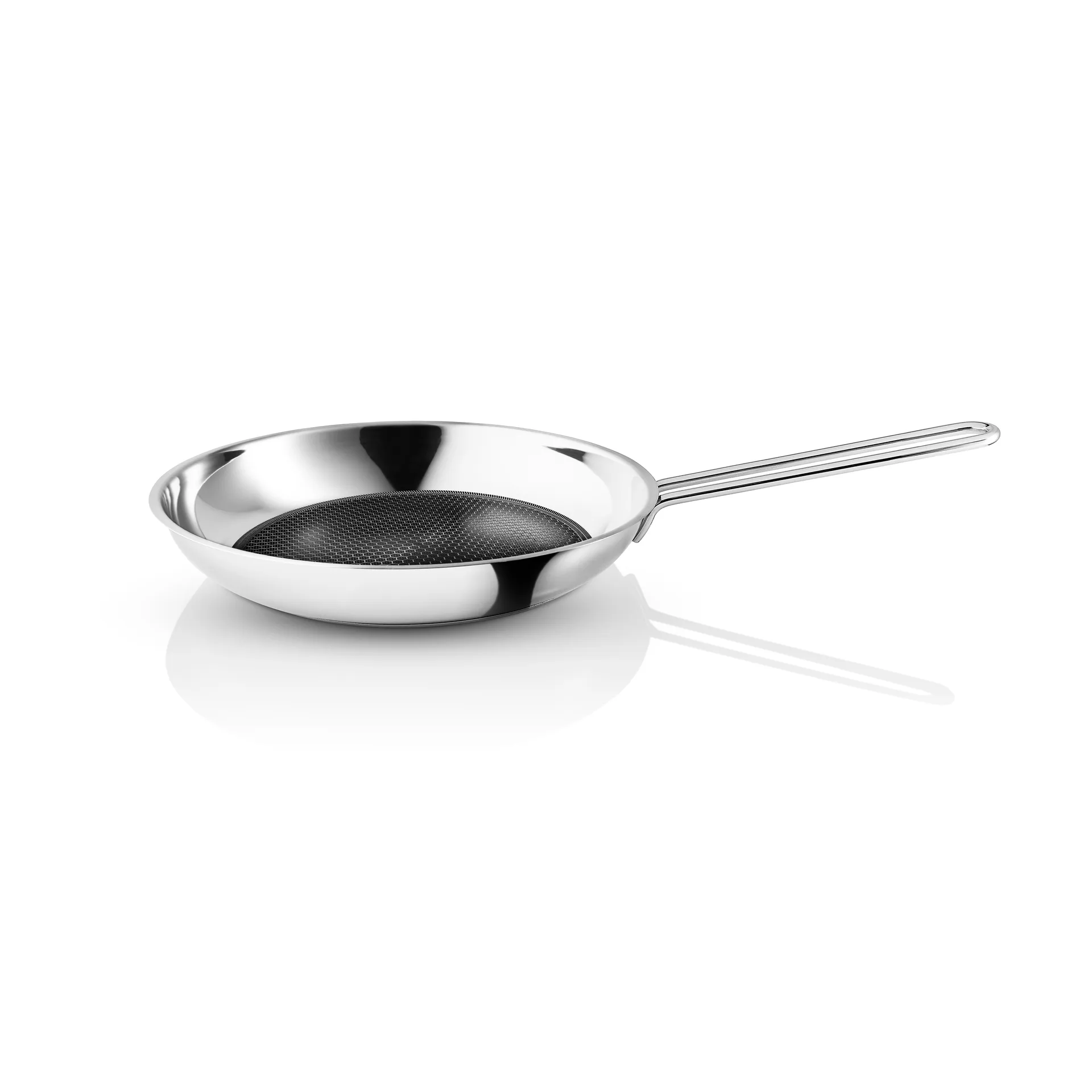 Eva Trio stainless steel Slip-Let koekenpan, 28 cm Eva Solo