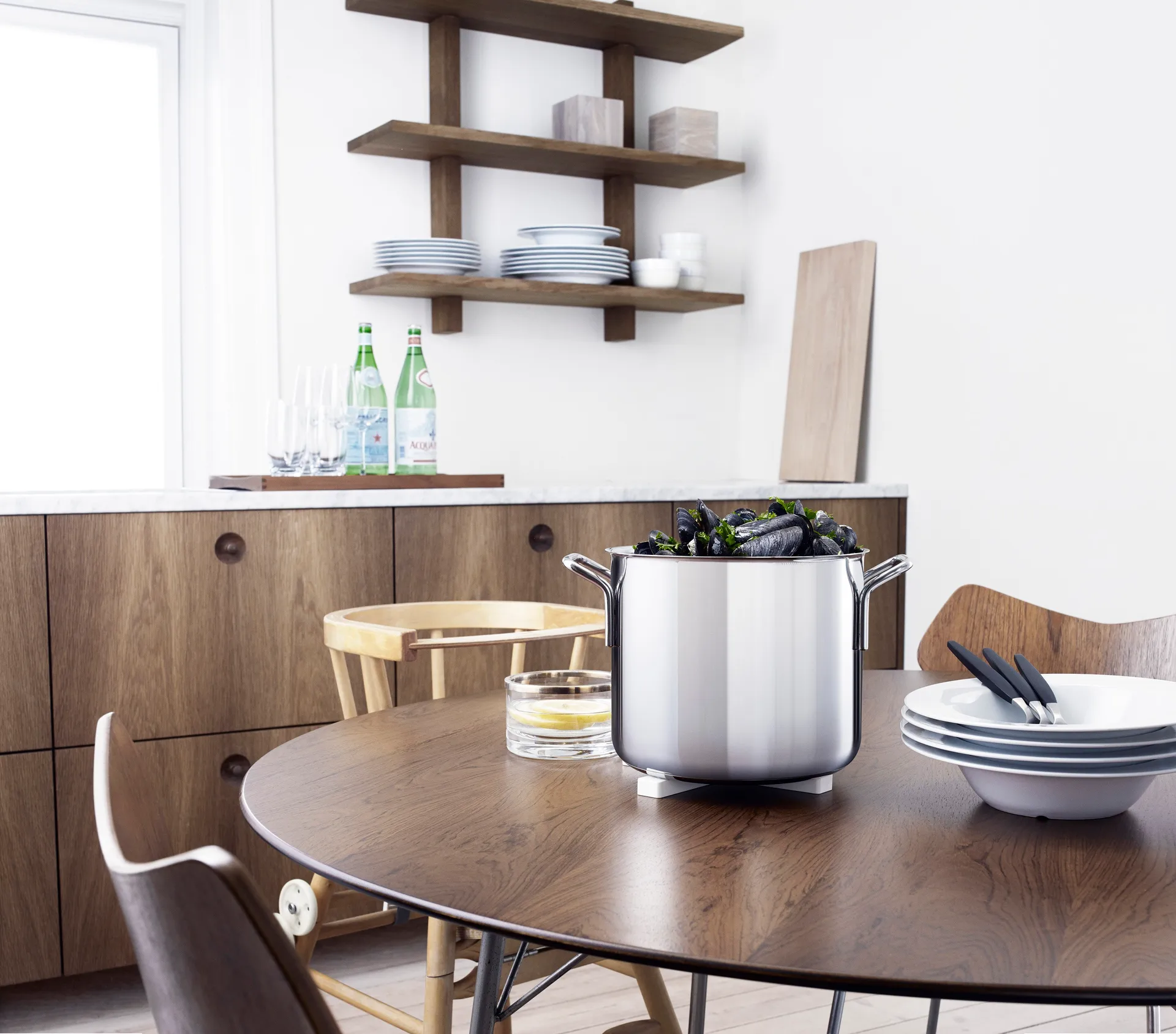 Eva Trio stoofpan roestvrijstaal, 10 l Eva Solo