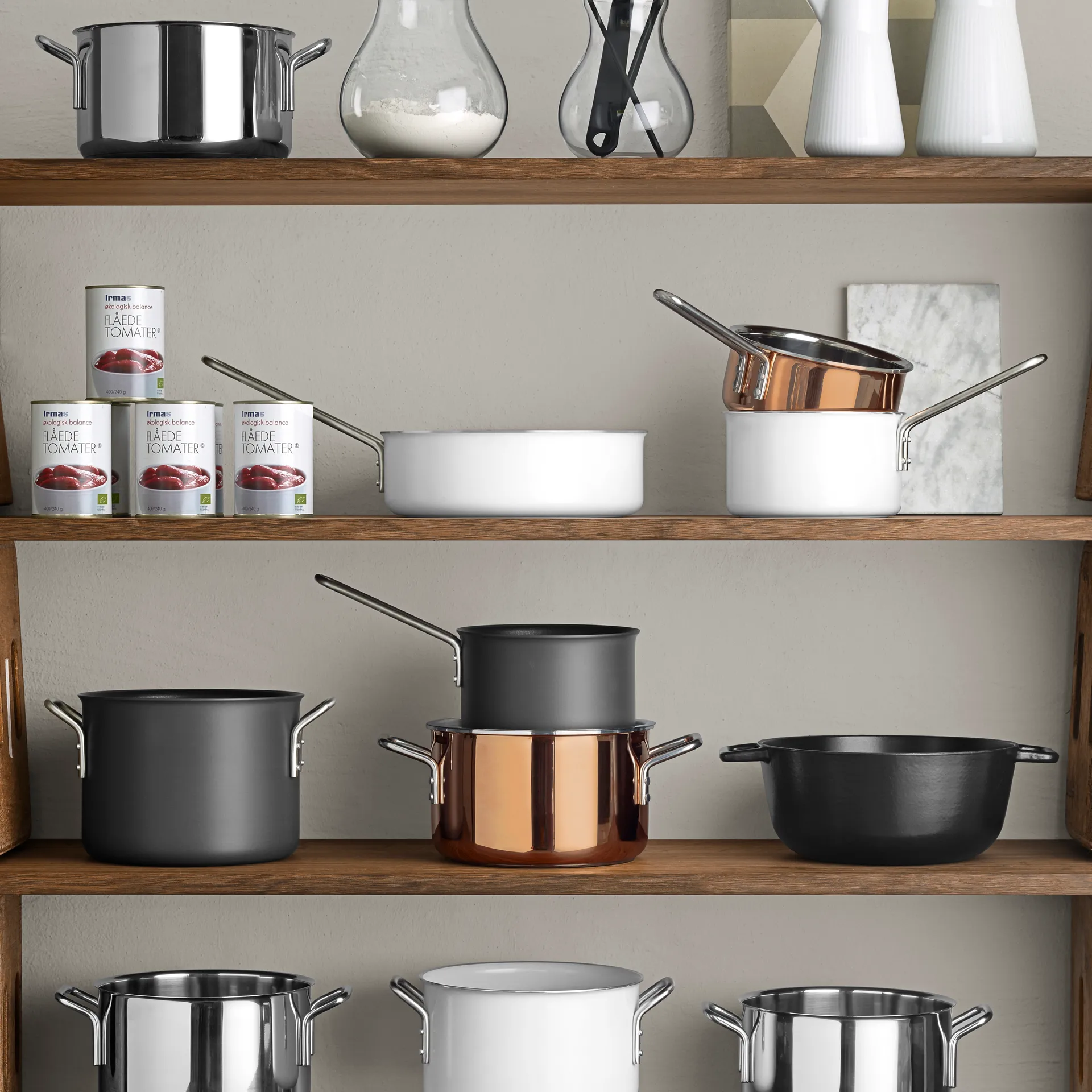 Eva Trio White Line hapjespan, 24 cm Eva Solo