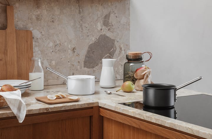 Eva Trio White Line Slip-Let keramische pan, 1,1 L Eva Solo