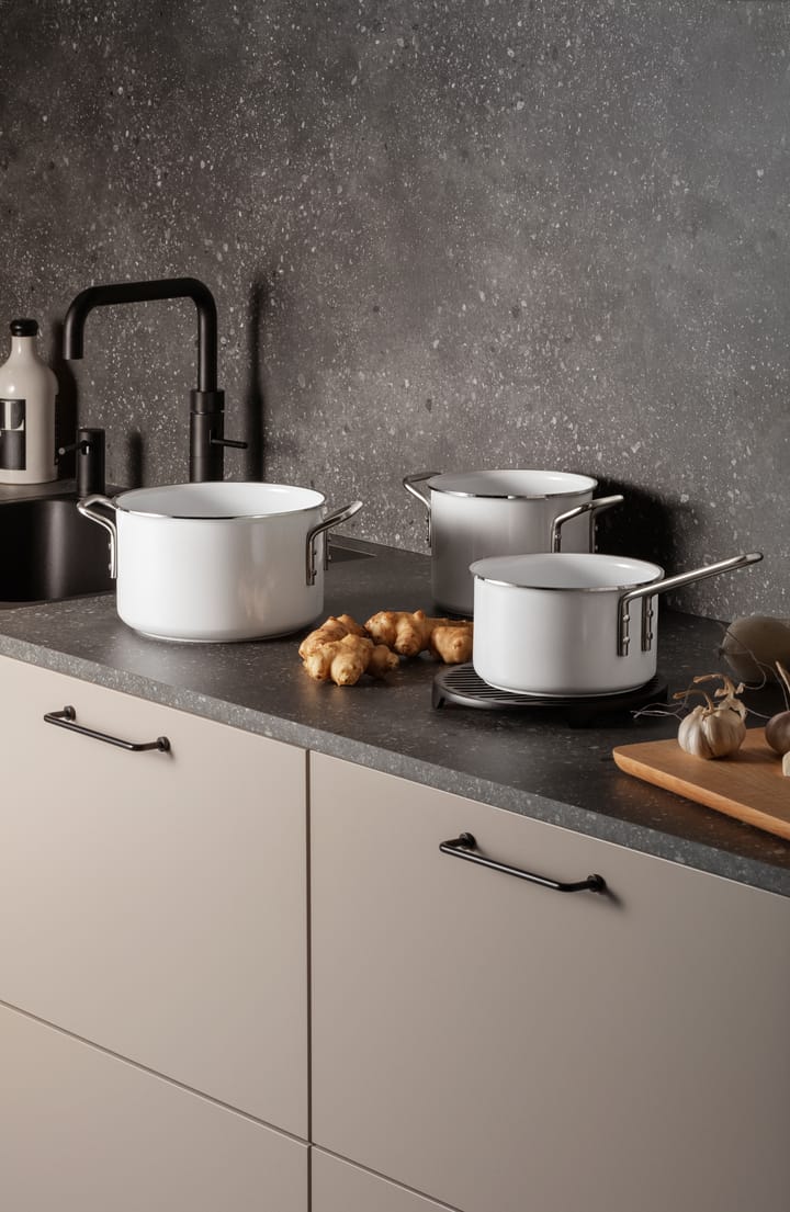 Eva Trio White Line Slip-Let keramische pan, 1,8 L Eva Solo