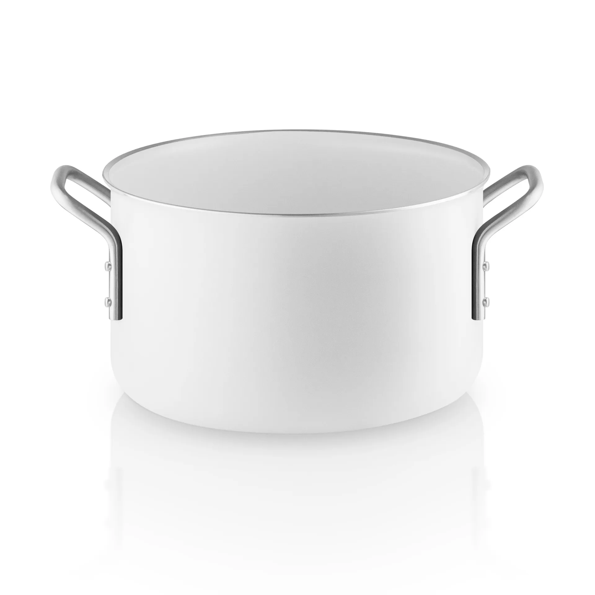 Eva Trio White Line Slip-Let keramische pan, 3,8 l Eva Solo