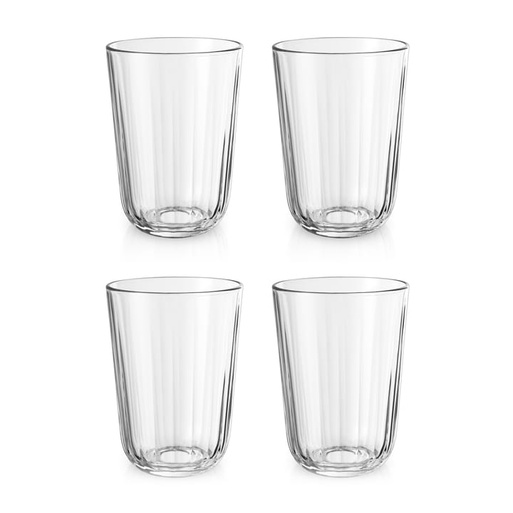 Facet drinkglas 34 cl 4-pack - Transparant - Eva Solo