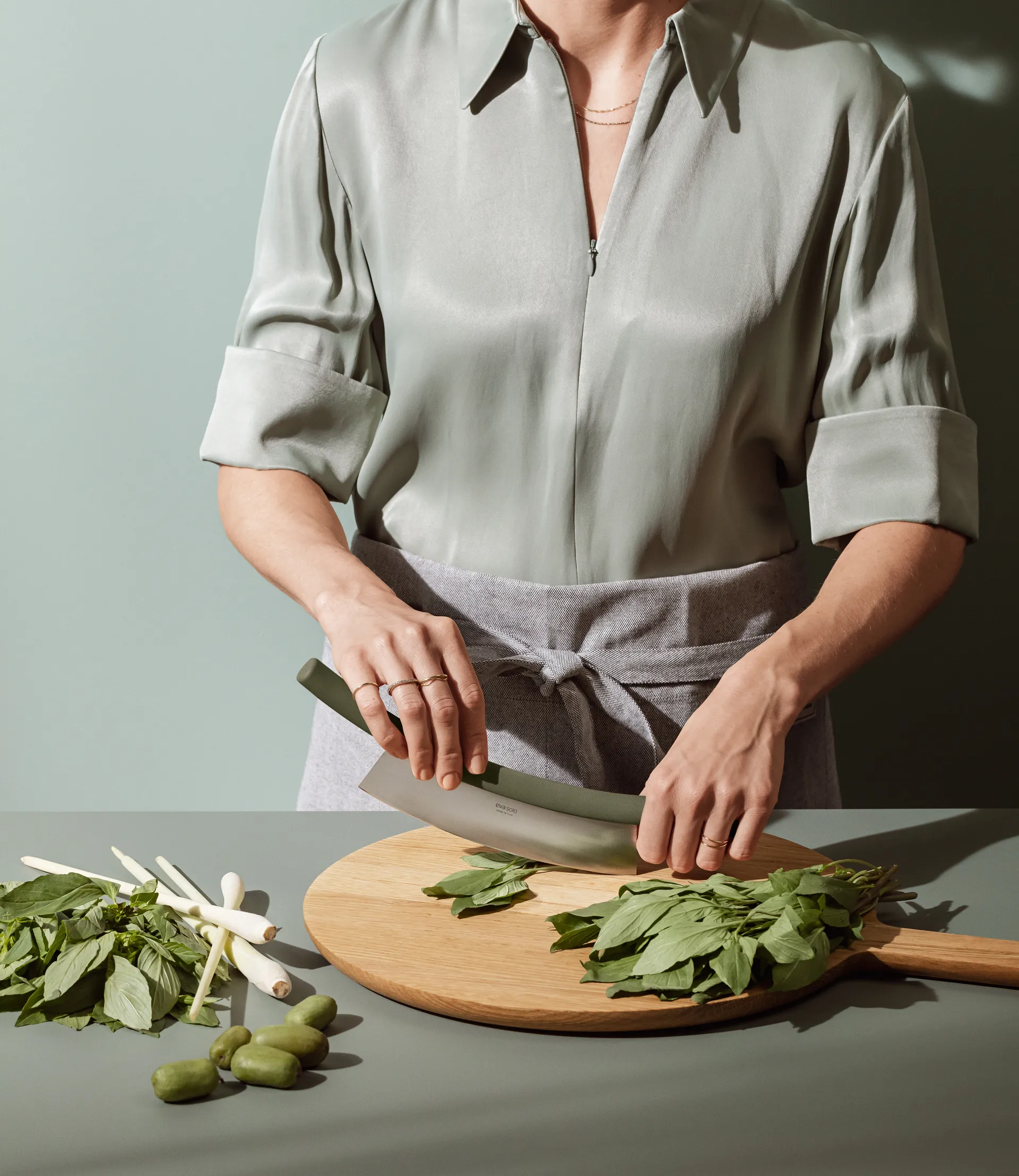 Green Tool schommelmes, Groen Eva Solo