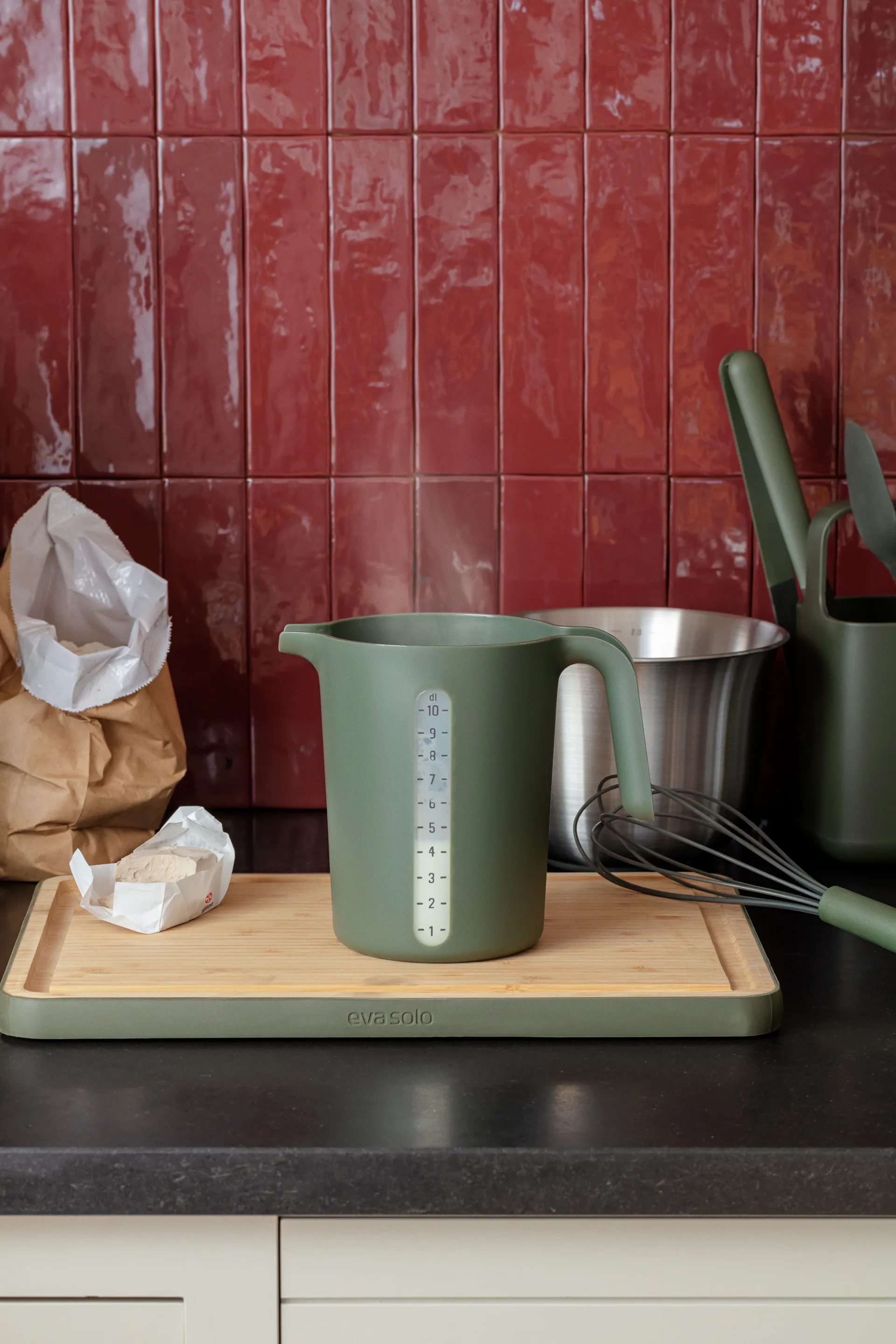 Green tools maatbeker 1,0 L, Groen Eva Solo