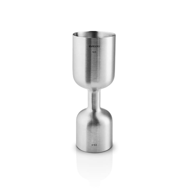 Liquid lounge maatbeker 5 cl - Brushed steel - Eva Solo