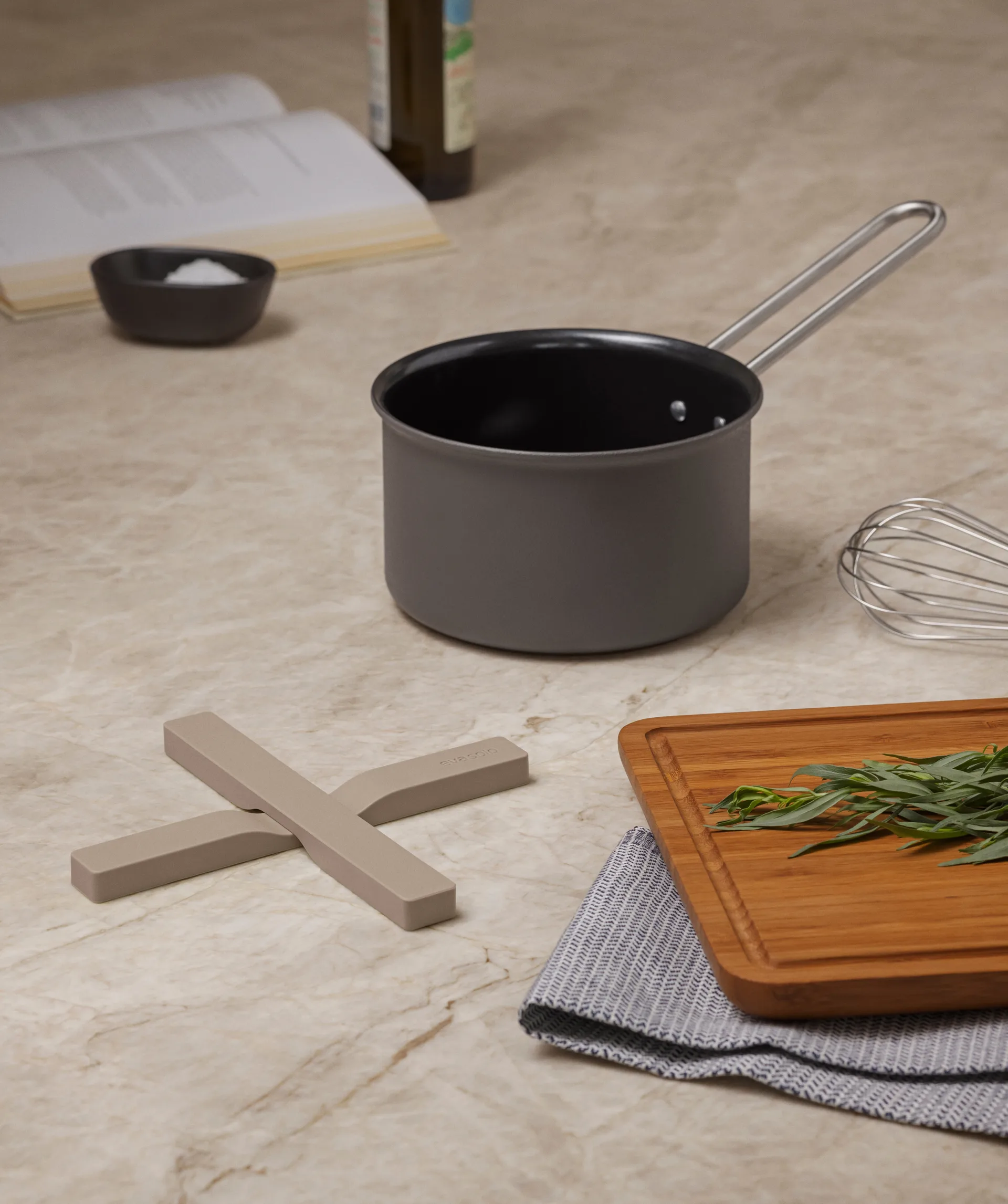 Magnetisch pannenonderzetter, Caramel crème Eva Solo