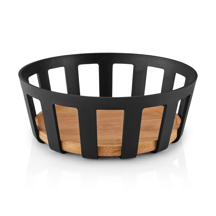 Nordic kitchen broodmand - Zwart, large, Ø24,5 cm - Eva Solo