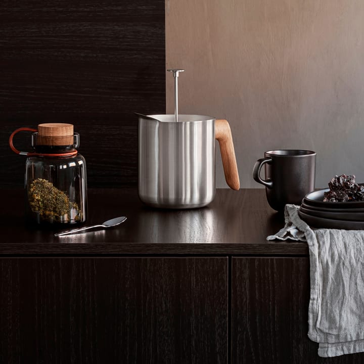 Nordic Kitchen cafetière voor thee, Roestvrij staal Eva Solo