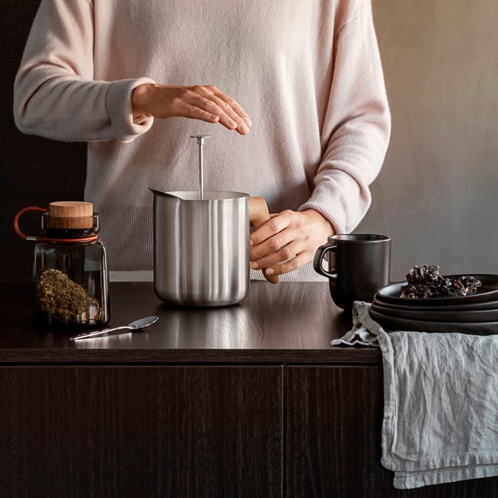 Nordic Kitchen cafetière voor thee, Roestvrij staal Eva Solo