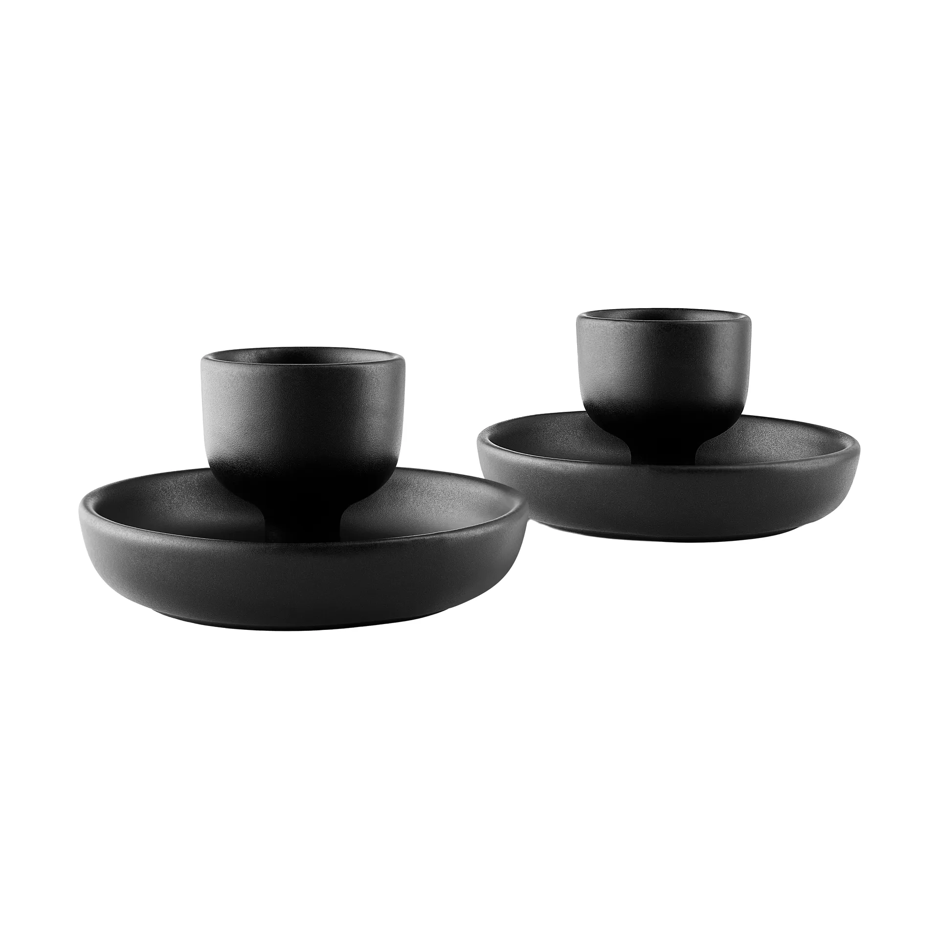 Nordic kitchen eierdop 2-pack, Zwart Eva Solo
