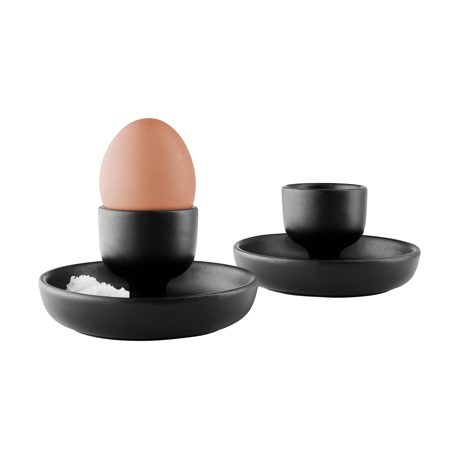 Nordic kitchen eierdop 2-pack, Zwart Eva Solo