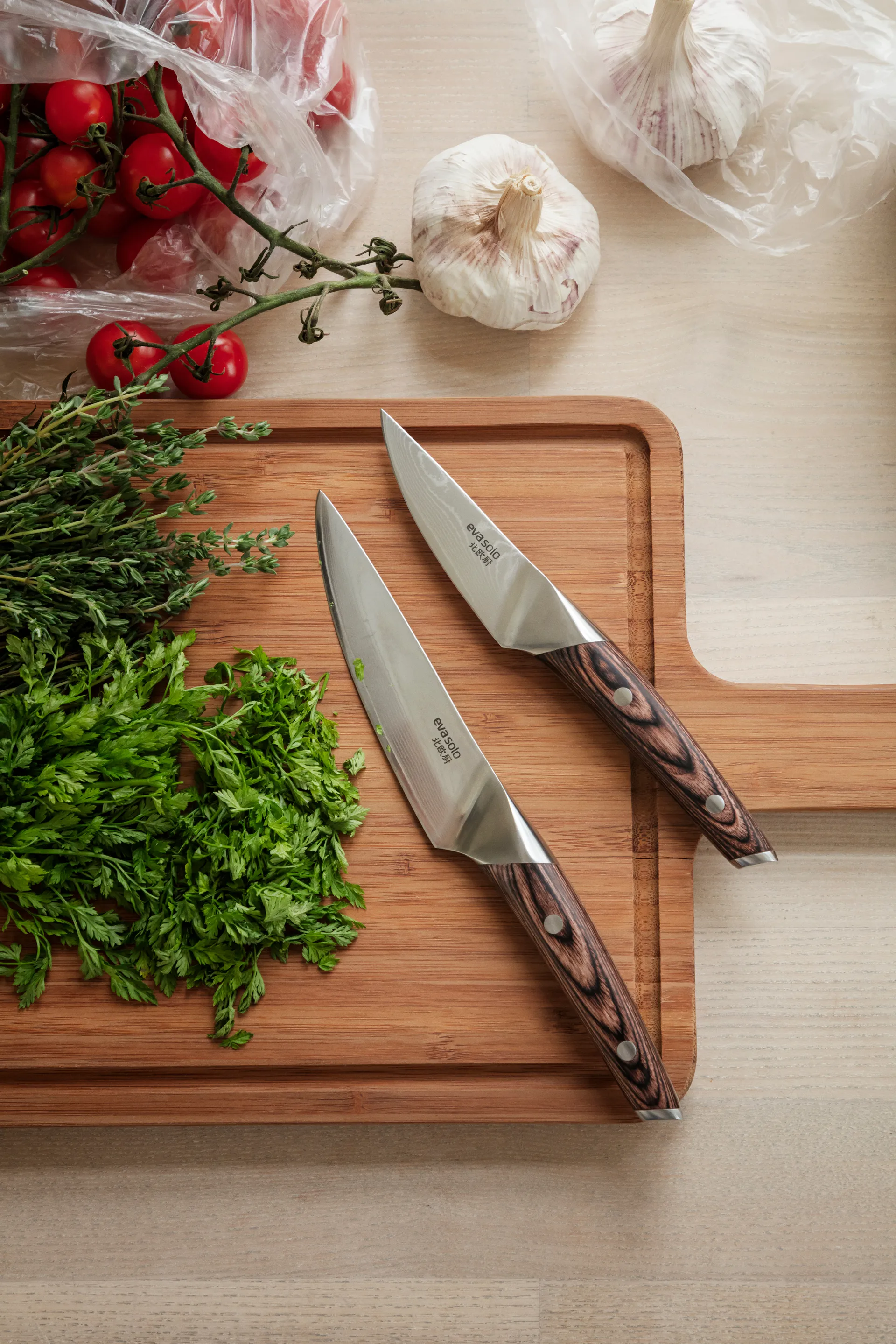 Nordic Kitchen groentemes 13 cm, Damaststaal Eva Solo
