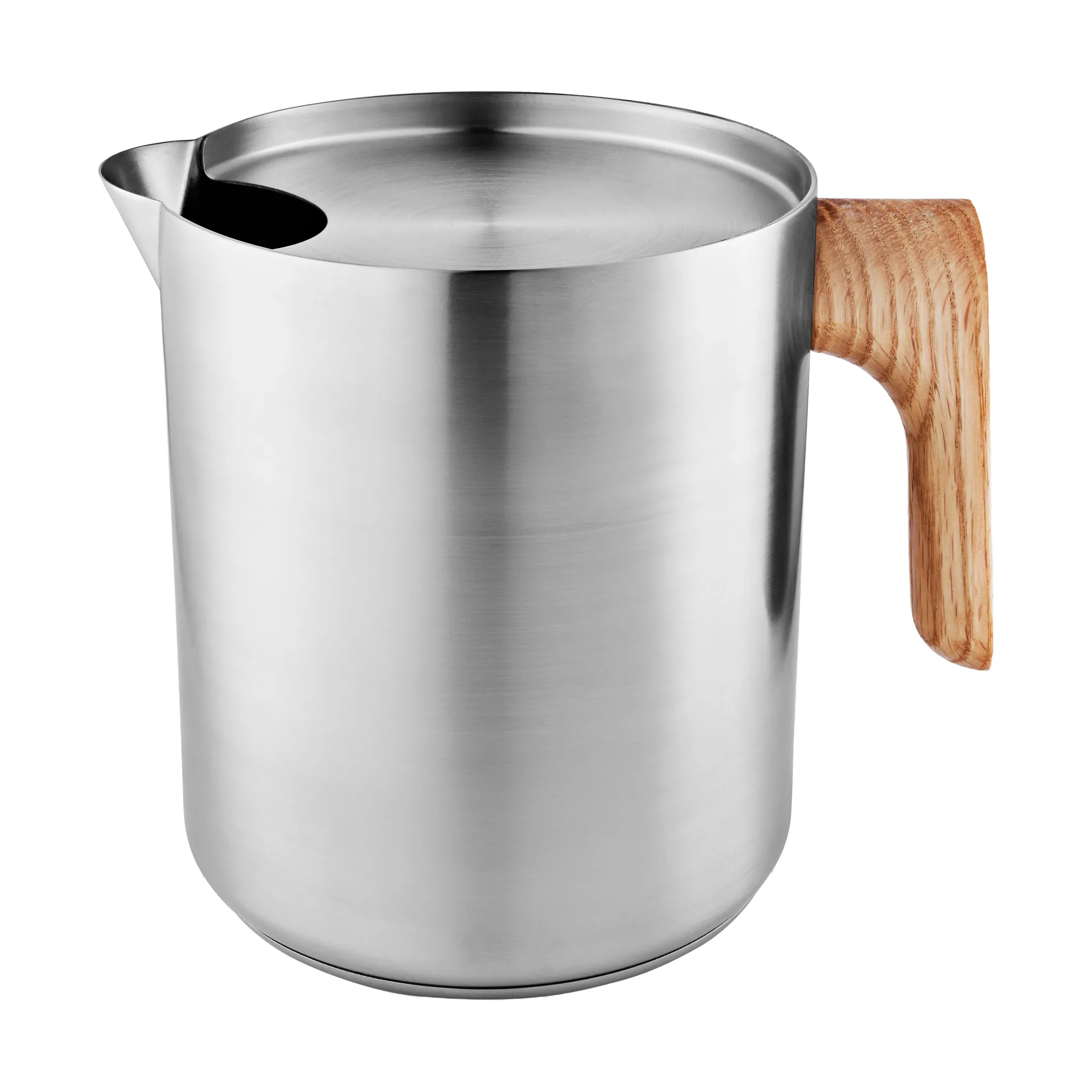 Nordic kitchen inductiekan 1 L, Geborsteld staal Eva Solo