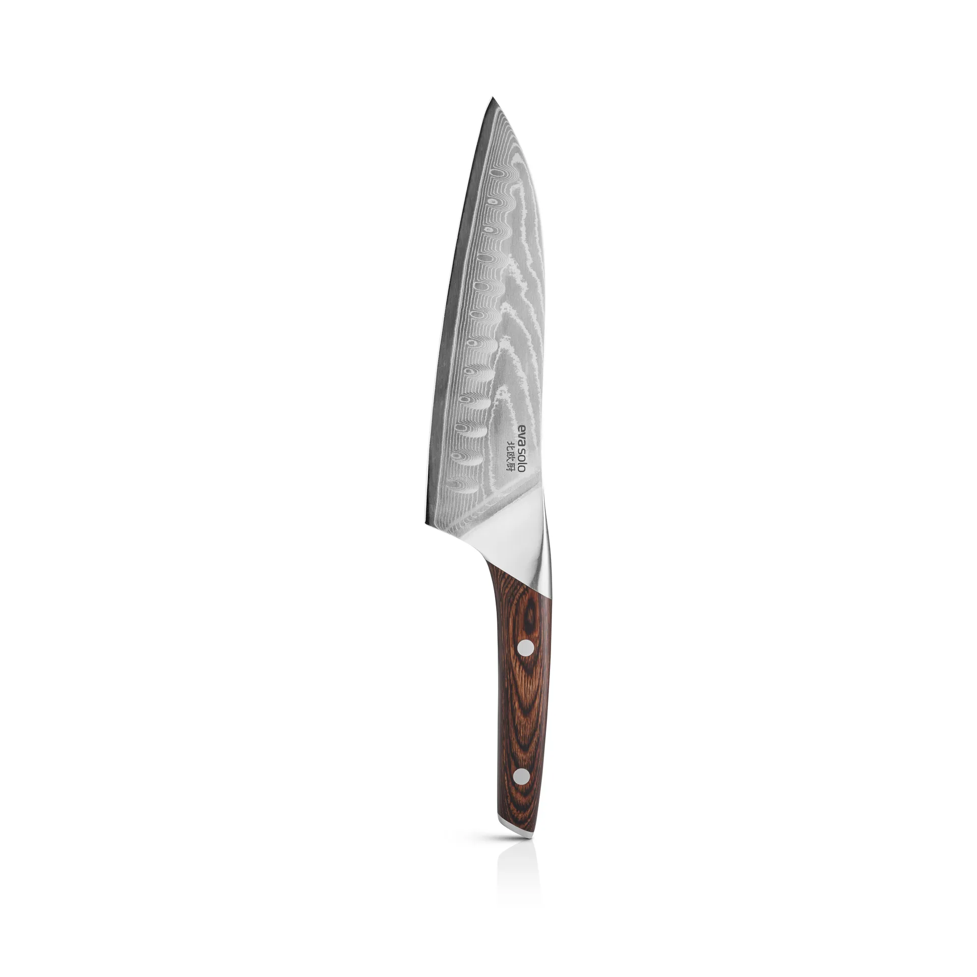 Nordic Kitchen santokumes 18 cm, Damaststaal Eva Solo