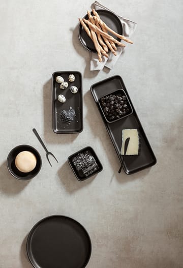 Nordic Kitchen serveerschotel 12x24 cm - Zwart - Eva Solo