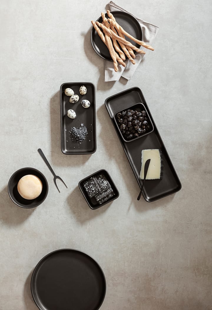 Nordic Kitchen serveerschotel 12x24 cm, Zwart Eva Solo