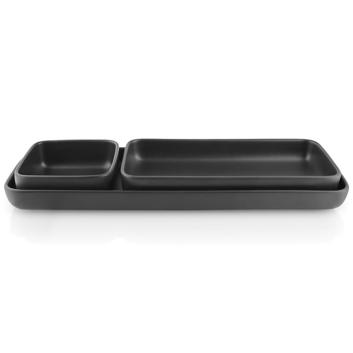 Nordic Kitchen serveerschotel 13x37 cm, Zwart Eva Solo