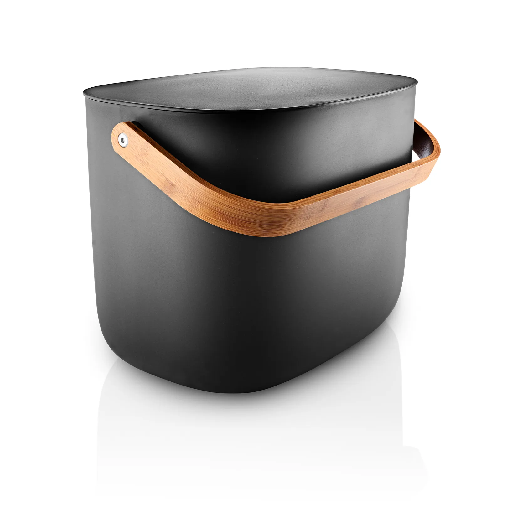 Reflect prullenbak 16 L voor 2 zakken, Black-brown Eva Solo