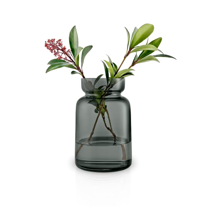 Silhouette glazen vaas smokey grey, 22 cm Eva Solo