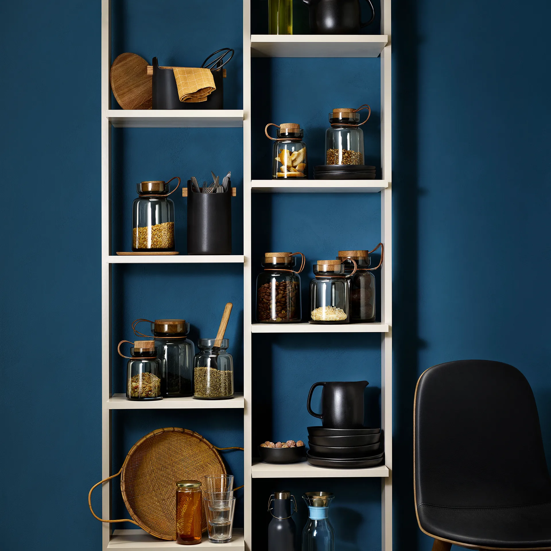 Silhouette voorraadpot smokey grey, 2 l Eva Solo