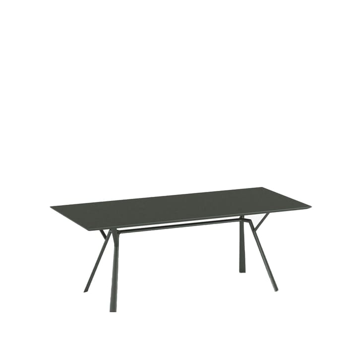 Radice Quadra tafel - metallic grey, 90x200 cm - Fast