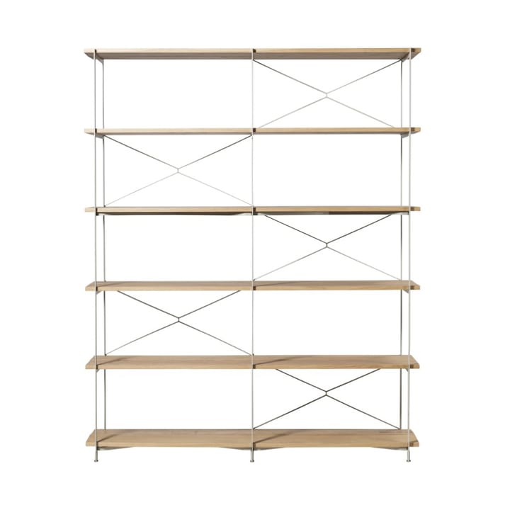 A91 Nordhavn plankensysteem - Oak nature lacquered Silk Grey TB - FDB Møbler