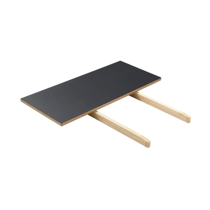C35 inlegblad - 82x37 cm dark grey-oak nature lacquered - FDB Møbler