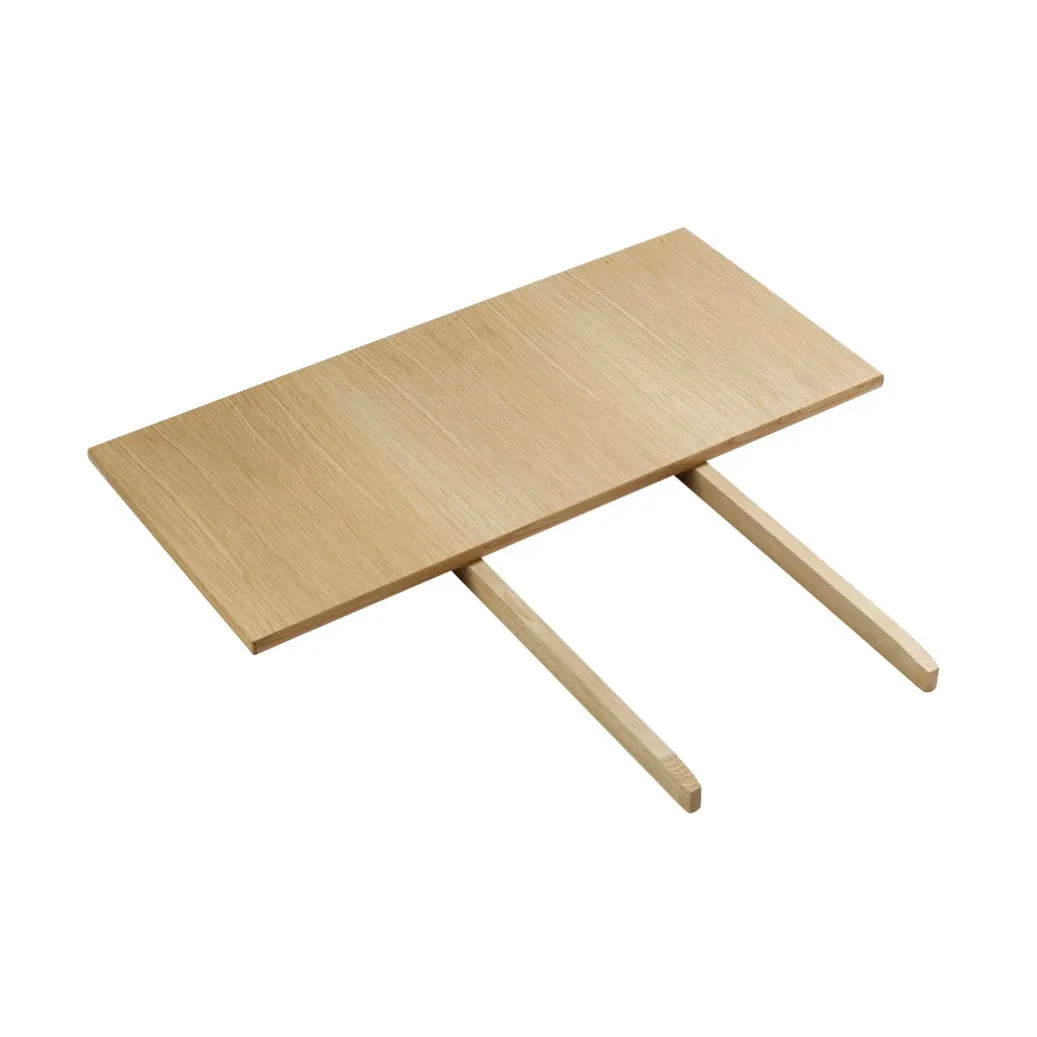 C35 inlegblad, 82x37 cm oak nature-oak nature lacquered FDB Møbler