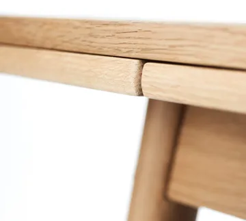 C35AH eettafel dutch extract 82x82 cm - Oak nature-oak nature lacquered - FDB Møbler