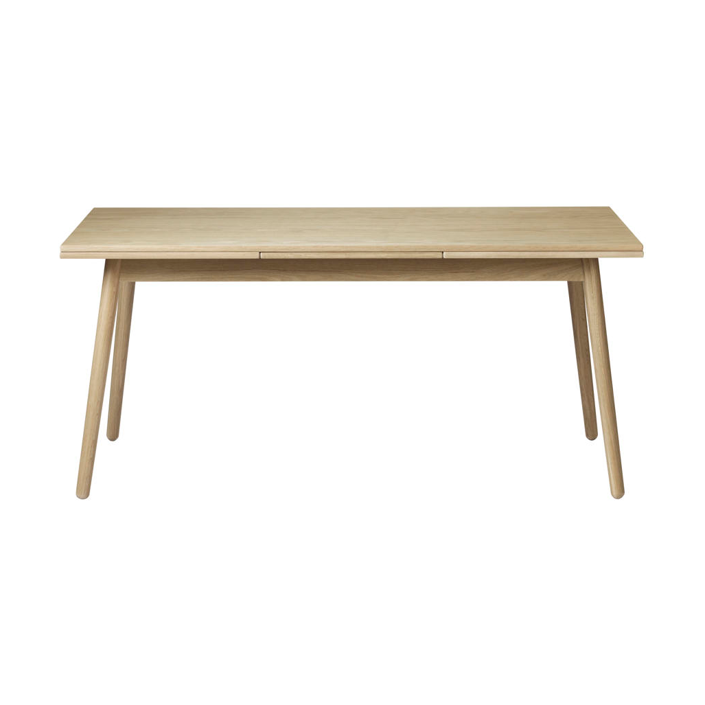 FDB Mobler C35B eettafel dutch extract 82x160 cm Oak nature-oak nature lacquered