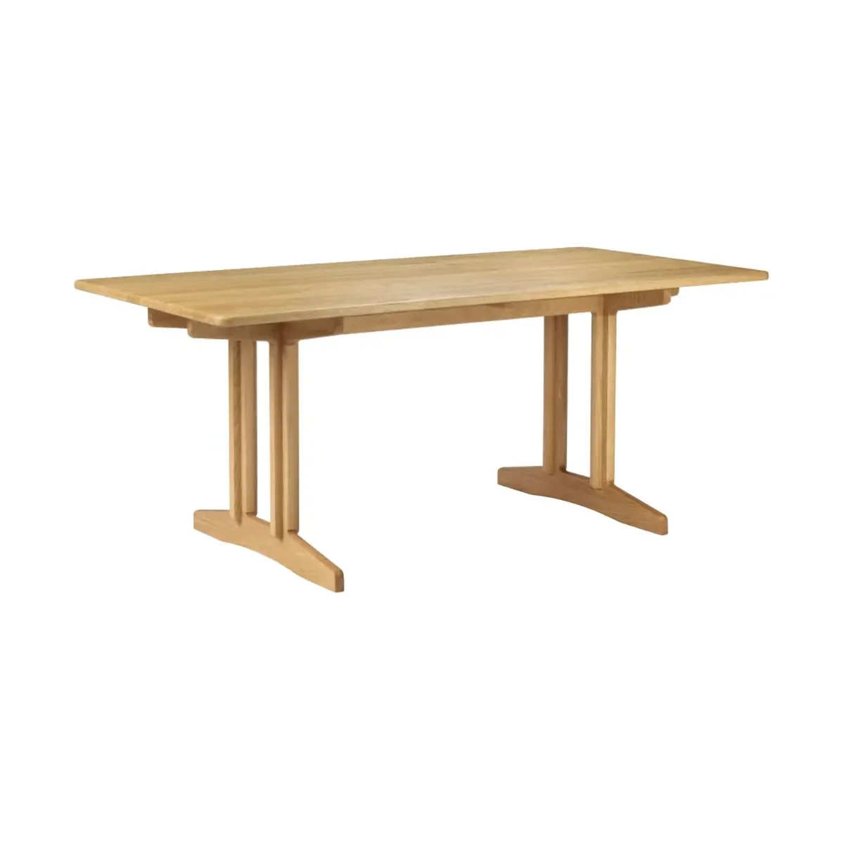 C64 Shaker eettafel 90x180 cm, Oak nature oiled FDB Møbler