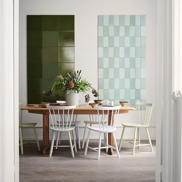 C64 Shaker eettafel 90x180 cm - Oak nature oiled - FDB Møbler