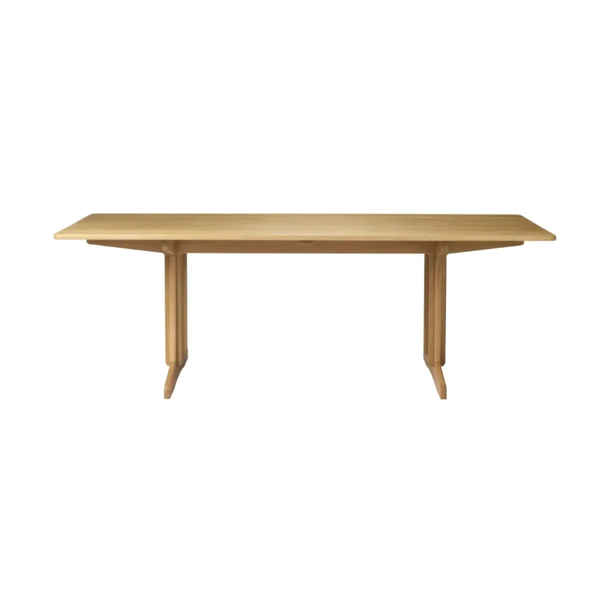 C64 Shaker eettafel 90x220 cm, Massief eiken geolied FDB Møbler