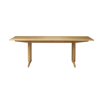 C64 Shaker eettafel 90x220 cm - Massief eiken geolied - FDB Møbler