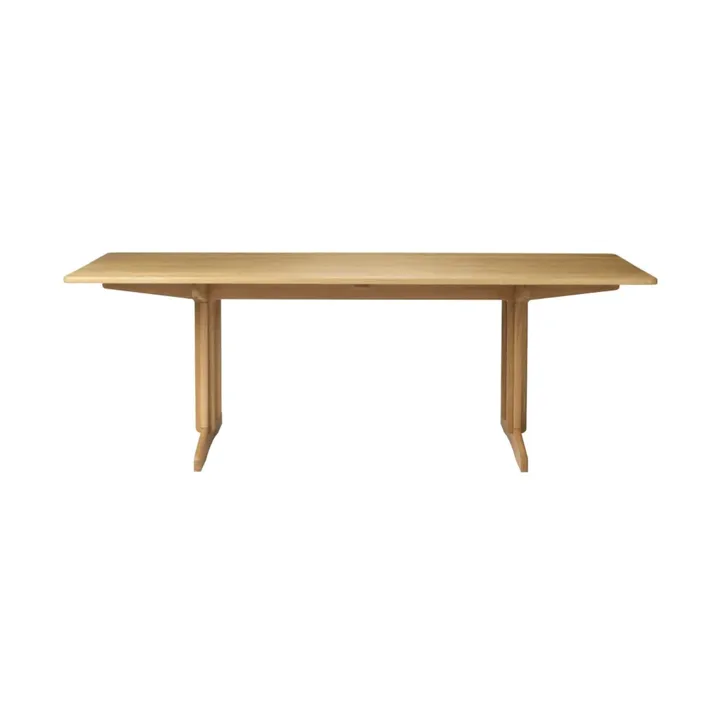 C64 Shaker eettafel 90x220 cm - Massief eiken geolied - FDB Møbler
